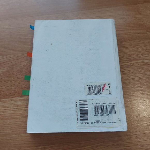 Mix & Match 3 for $10 Books! - The Cultures of Work Organizations Paperback - Picture 3 of 6